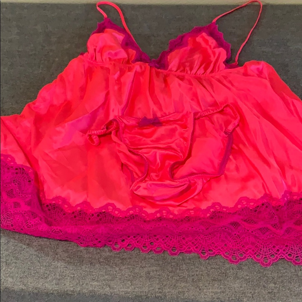 Victoria’s Secret babydoll lingerie set